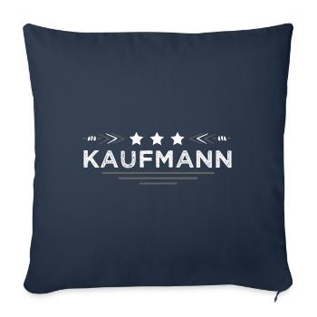 Kaufmann Beruf - Sofakissenbezug 45 x 45 cm - Navy - Vorne