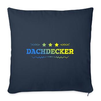 Dachdecker Beruf - Sofakissenbezug 45 x 45 cm - Navy - Vorne