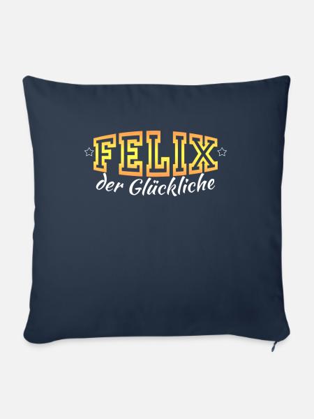 Felix - Sofakissenbezug 45 x 45 cm - Navy