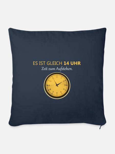 Langschläfer - Sofakissenbezug 45 x 45 cm - Navy