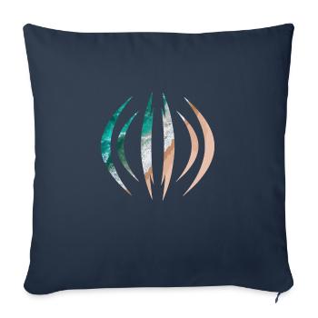 Meer - Sofakissenbezug 45 x 45 cm - Navy - Vorne