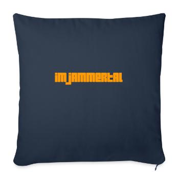 im tiefsten Jammertal - Sofakissenbezug 45 x 45 cm - Navy - Vorne