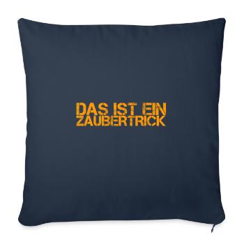 ich bin ein Zauberer - Sofakissenbezug 45 x 45 cm - Navy - Vorne
