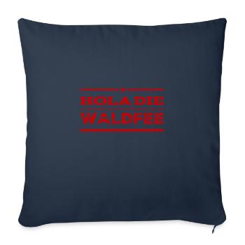 wie genial - Sofakissenbezug 45 x 45 cm - Navy - Vorne