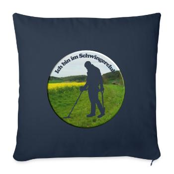 Il n’y a rien d’offensant à propos d’un oscillateur de détecteur - Housse de coussin décorative 45 x 45 cm - bleu marine - Devant