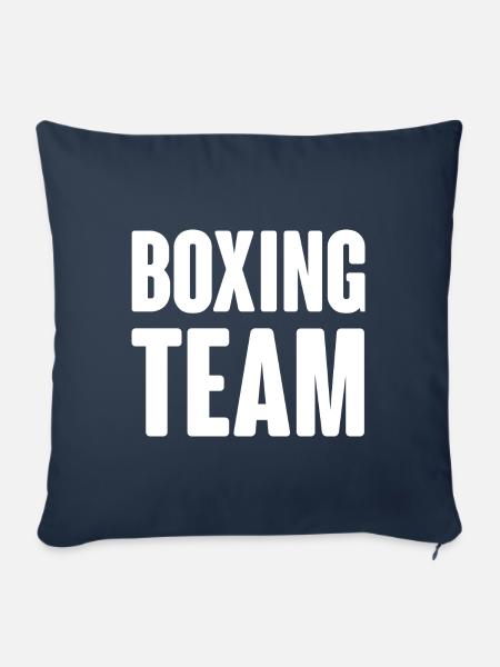 Boxing Team - Sofakissenbezug 45 x 45 cm - Navy