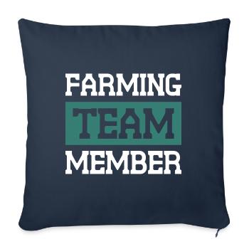 Farming Team - Sofakissenbezug 45 x 45 cm - Navy - Vorne