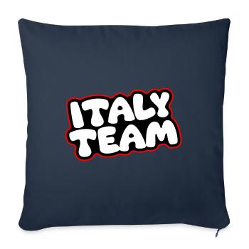 Italy Team - Sofa pillowcase 17,3'' x 17,3'' (45 x 45 cm) - navy - Front