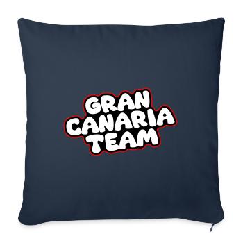 L’équipe de Gran Canaria - Housse de coussin décorative 45 x 45 cm - bleu marine - Devant