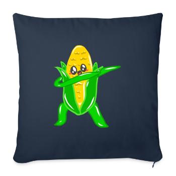 Dancing Taps Abrocken Beaten Dancen Corn - Sofa pillowcase 17,3'' x 17,3'' (45 x 45 cm) - navy - Front