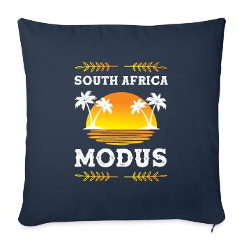 South Africa Mode - Sofa pillowcase 17,3'' x 17,3'' (45 x 45 cm) - navy - Front