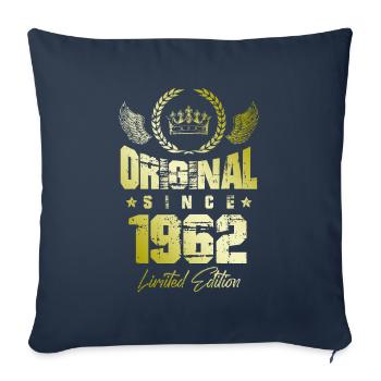 1962 limited edition - Sofa pillowcase 17,3'' x 17,3'' (45 x 45 cm) - navy - Front
