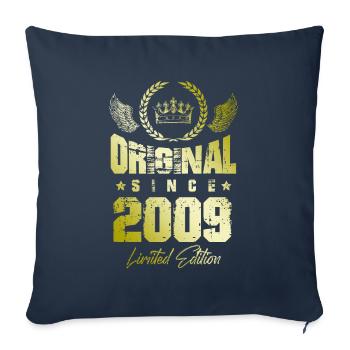 2009 limited edition - Sofakissenbezug 45 x 45 cm - Navy - Vorne