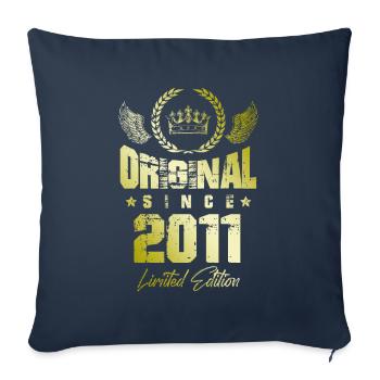 2011 limited edition - Sofa pillowcase 17,3'' x 17,3'' (45 x 45 cm) - navy - Front