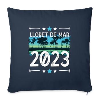Lloret De Mar 2023 - Sofakissenbezug 45 x 45 cm - Navy - Vorne