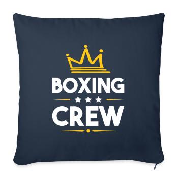Boxing Crew - Sofakissenbezug 45 x 45 cm - Navy - Vorne