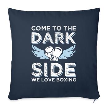 boxen lustiger spruch - Sofakissenbezug 45 x 45 cm - Navy - Vorne