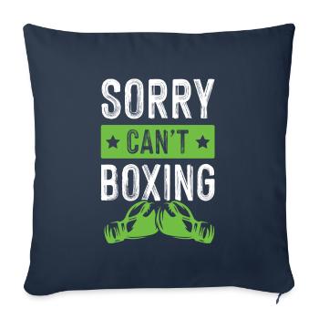 boxen lustiger spruch - Sofakissenbezug 45 x 45 cm - Navy - Vorne