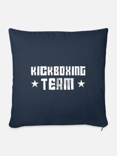Kickboxing Team - Sofakissenbezug 45 x 45 cm - Navy