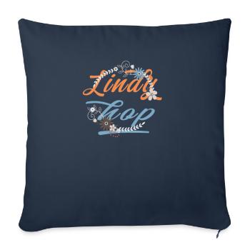Lindy Hop Do The Hop Swing Dance - Sofa pillowcase 17,3'' x 17,3'' (45 x 45 cm) - navy - Front