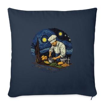Masterpiece Cuisine Die Sternenküche Des - Sofakissenbezug 45 x 45 cm - Navy - Vorne