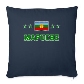 Mapuche - Sofa pillowcase 17,3'' x 17,3'' (45 x 45 cm) - navy - Front