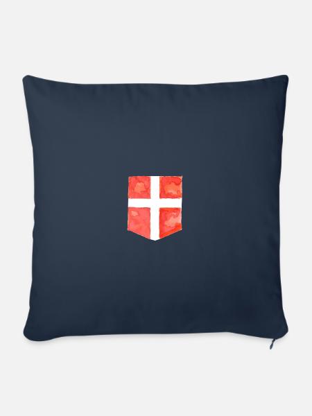Haute Savoie - Sofakissenbezug 45 x 45 cm - Navy