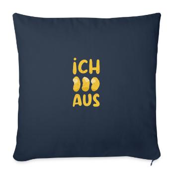 Ich Flipp Aus ausflippen Geschenkidee - Sofakissenbezug 45 x 45 cm - Navy - Vorne
