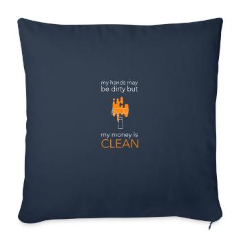 Painter Craftsman Profession Quote Gift - Sofa pillowcase 17,3'' x 17,3'' (45 x 45 cm) - navy - Front