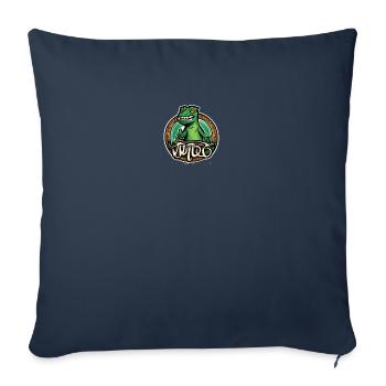 Wild Gekko - Sofa pillowcase 17,3'' x 17,3'' (45 x 45 cm) - navy - Front
