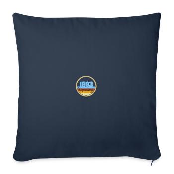 1993 - Sofa pillowcase 17,3'' x 17,3'' (45 x 45 cm) - navy - Front