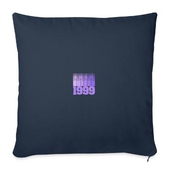 1999 - Sofa pillowcase 17,3'' x 17,3'' (45 x 45 cm) - navy - Front