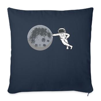 Angehender Astronaut Raumfahrer Weltraum Geschenk - Sofakissenbezug 45 x 45 cm - Navy - Vorne