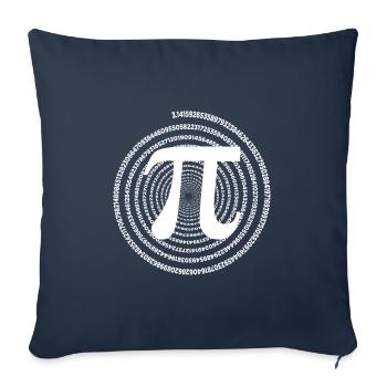 Pi 3,14 - Sofakissenbezug 45 x 45 cm - Navy - Vorne