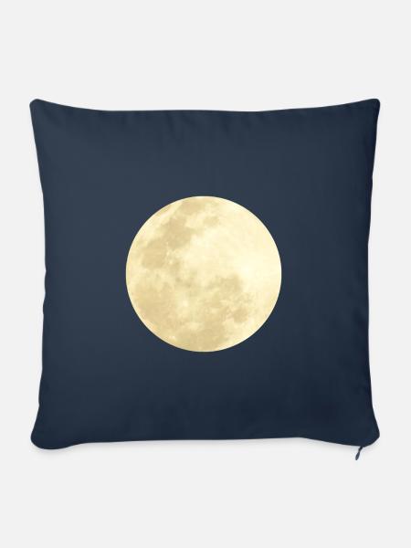 Mond - Sofakissenbezug 45 x 45 cm - Navy