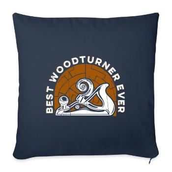 Turners Carpenter Turner Schreiner Drechsler - Sofa pillowcase 17,3'' x 17,3'' (45 x 45 cm) - navy - Front