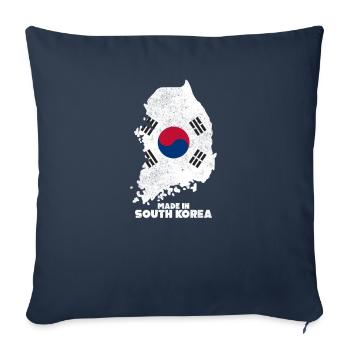 Südkorea Land Asien - Sofakissenbezug 45 x 45 cm - Navy - Vorne