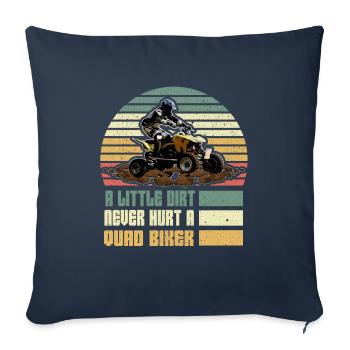 Quad Atv Motorsport - Sofakissenbezug 45 x 45 cm - Navy - Vorne