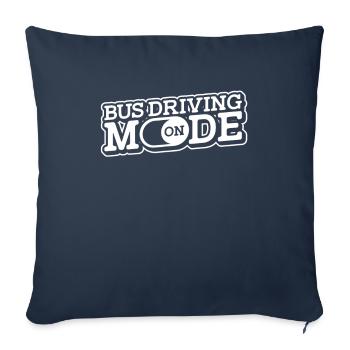 Bus driver School bus Public transport - Sofa pillowcase 17,3'' x 17,3'' (45 x 45 cm) - navy - Front