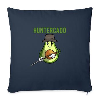 Hunter Hunting Hunting - Sofa pillowcase 17,3'' x 17,3'' (45 x 45 cm) - navy - Front