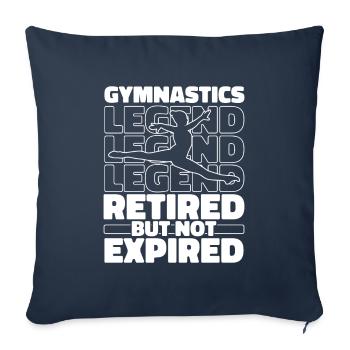 Rsg Gymnastics Sports Gymnastics Pensioners - Sofa pillowcase 17,3'' x 17,3'' (45 x 45 cm) - navy - Front