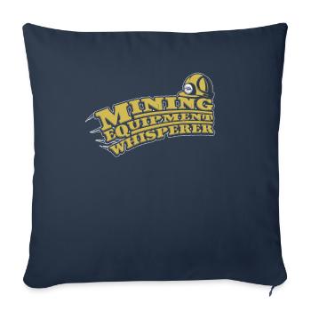Engineer Mining Engineer - Sofa pillowcase 17,3'' x 17,3'' (45 x 45 cm) - navy - Front