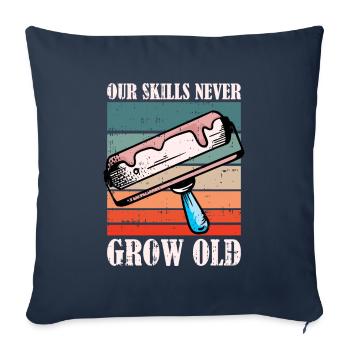 Painter Varnisher - Sofa pillowcase 17,3'' x 17,3'' (45 x 45 cm) - navy - Front
