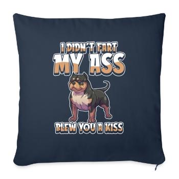 American Bully - Sofa pillowcase 17,3'' x 17,3'' (45 x 45 cm) - navy - Front