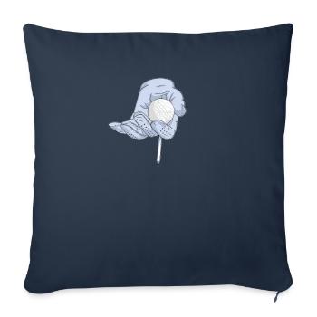 Golf Golfer Golfen - Sofakissenbezug 45 x 45 cm - Navy - Vorne