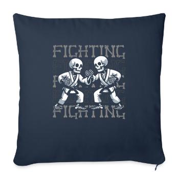 Judoka - Sofa pillowcase 17,3'' x 17,3'' (45 x 45 cm) - navy - Front