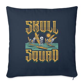 Windsurfing Windsurfers - Sofa pillowcase 17,3'' x 17,3'' (45 x 45 cm) - navy - Front
