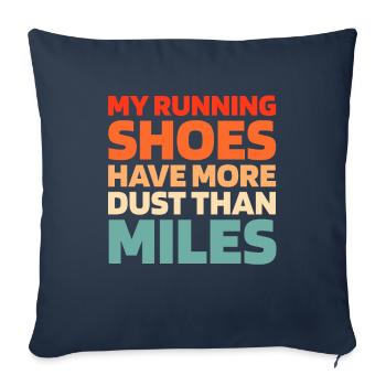 Black Humor Funny Quote Saying - Sofa pillowcase 17,3'' x 17,3'' (45 x 45 cm) - navy - Front