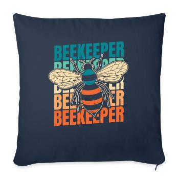 Beekeepers Beekeepers - Sofa pillowcase 17,3'' x 17,3'' (45 x 45 cm) - navy - Front