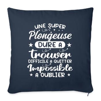 Ein Super Diver - Diver Geschenk - Sofakissenbezug 45 x 45 cm - Navy - Vorne